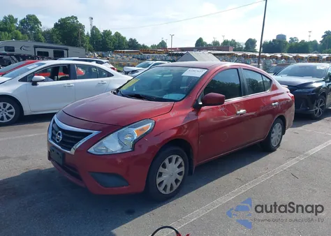 2019 Nissan Versa 1.6 Sv из США, поврежденный, VIN 3N1CN7AP5KL829352